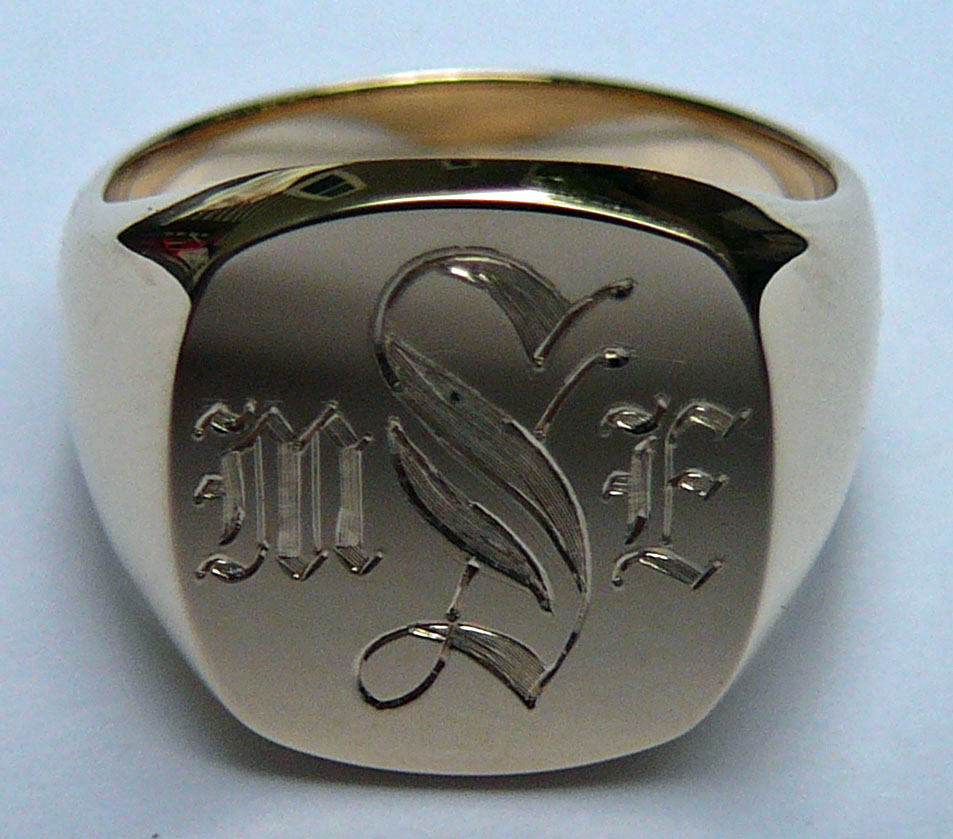 Rings Hand Engraved by Adam Amara